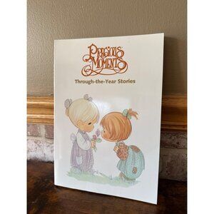 Vintage 1990 Precious Moments "Through-The-Year Stories" Childrens Book
